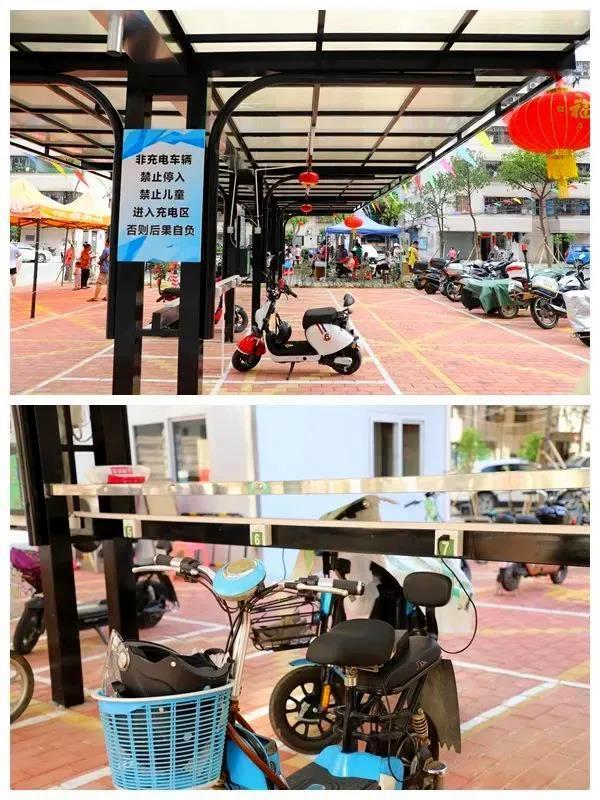 佛山高明公安持续推动小区安装电动自行车充电桩